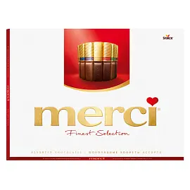 Шоколадные конфеты Merci ассорти 675 г