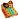 Ластик Мульти-Пульти "Чебурашка", прямоугольный, термопластичная резина, 35*25*8мм Фото 1