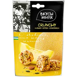 Коктейль Вкусы мира Crunchy Дыня-орехи-семечки 50 г