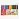 Фломастеры KOH-I-NOOR, 24 цвета, смываемые, трехгранные, пластиковая упаковка, европодвес, 771002BD04TERU Фото 0