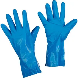 Перчатки КЩС нитриловые Mара Ultranitril/Optinit 472 синие (размер 7, S, 10 пар в упаковке, пер009007)