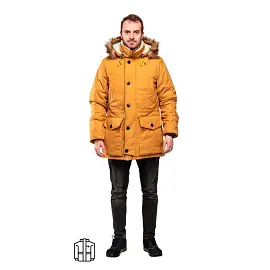 Куртка-парка рабочая зимняя Юта Ультра желтая (размер 48-50, рост 170-176)