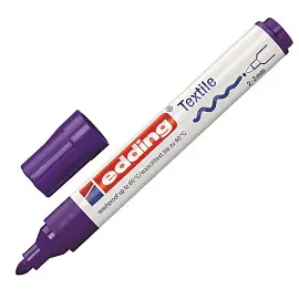 Маркер для ткани Edding E-4500 фиолетовый (толщина линии 3 мм)