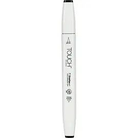 Маркер Touch brush двусторонний черный (толщина линии 1-5 мм)