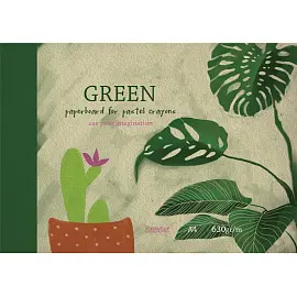 Альбом для рисования пастелью Kroyter Green А4 10 листов