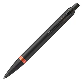 Ручка шариковая Parker IM Professionals Flame Orange BT цвет чернил синий цвет корпуса черный (артикул производителя 2172946)