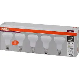 Лампа светодиодная Osram 7 Вт Е14 (R, 3000 К, 560 Лм, 220 В, 4058075583931)