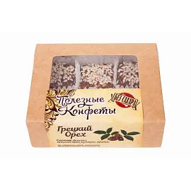 Конфеты полезные Русские традиции Грецкий орех без сахара 100 г