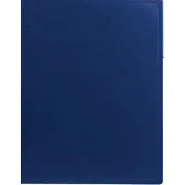 Папка файловая на 10 файлов Attache A4 8 мм синяя (толщина обложки 0.4 мм)