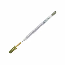 Ручка гелевая Sakura Metallic золотистая