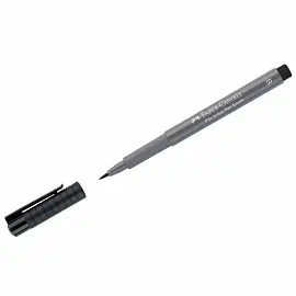 Ручка капиллярная Faber-Castell "Pitt Artist Pen Brush" цвет 233 холодный серый IV, пишущий узел "кисть