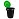 Контейнер-бак мусорный 60 л пластиковый с крышкой черный/зеленый Фото 1