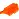 Щетка FBK средней жесткости 110х80 мм оранжевая Фото 1