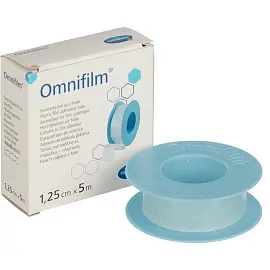 Пластырь фиксирующий OMNIFILM 1.25х500 см пленка