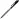 Ручка шариковая автоматическая Deli Arrow черная (толщина линии 0.35 мм)