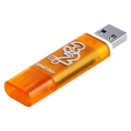 Флеш-память USB 2.0 32 ГБ Smartbuy Glossy (SB32GBGS-Or)