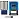Штамп самонаборный 6-строчный, оттиск 50х30 мм, синий без рамки, TRODAT 4929/DB, КАССЫ В КОМПЛЕКТЕ, 53408 Фото 0