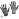Перчатки защитные трикотажные с ПВХ покрытием графит (точка, 6 нитей, 7 класс, размер универсальный, 200 пар в упаковке)