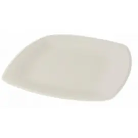 Тарелка одноразовая пластиковая АВМ-Пластик 300x300 мм белая (12 штук в упаковке)