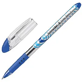Ручка шариковая неавтоматическая Schneider SliderBasic синяя (толщина линии 0.4 мм)