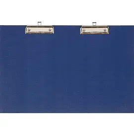 Папка-планшет с 2 зажимами Attache A3 синяя