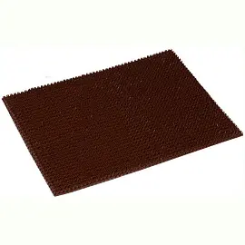 Коврик Vortex "Травка", 60*90см, на противоскользящей основе, темно-коричневый 24105 (ПОД ЗАКАЗ)