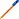 Ручка шариковая автоматическая Attache Economy синяя (оранжевый корпус, толщина линии 0.5 мм) Фото 0