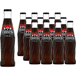 Напиток газированный Evervess Cola 0.25 л (12 штук в упаковке)
