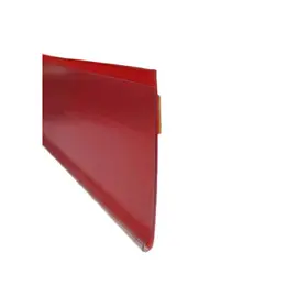 Ценникодержатель полочный самоклеящийся DBR39 длина 1000 мм красный (50 штук в упаковке)