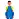Накидка фартук с нарукавниками для труда ПИФАГОР, 3 кармана, увеличенный размер, 45x60 см, синий, 228363 Фото 0