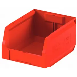 Ящик (лоток) универсальный полипропиленовый I Plast Logic Store 300x225x150 мм красный ударопрочный морозостойкий