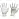 Перчатки рабочие защитные нейлоновые с полиуретановым покрытием белые (размер 10, XL)