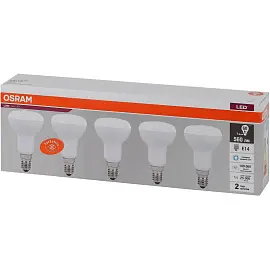 Лампа светодиодная Osram 7 Вт Е14 (R, 6500 К, 560 Лм, 220 В, 4058075583993)