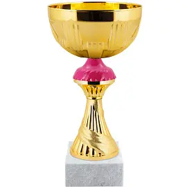 Кубок Золото металл/пластик/мрамор (высота 17.5 см)