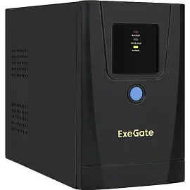 ИБП ExeGate SpecialPro UNB-650.LED 650VA/360W, 1xSchuko+2xC13(EX292768RUS)