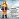 Костюм сигнальный рабочий зимний мужской Спектр-2-КПК с СОП куртка и полукомбинезон (размер 60-62, рост 170-176) Фото 0