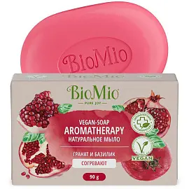 Мыло туалетное BioMio Bio-soap Гранат и базилик 90 г