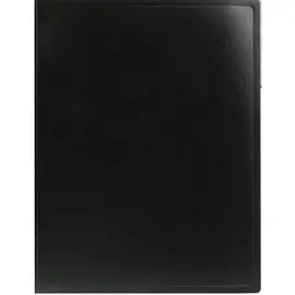 Папка файловая на 10 файлов Attache A4 10 мм черная (толщина обложки 0.4 мм)