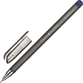Ручка шариковая неавтоматическая Bruno Visconti PointWrite Ice синяя (серый корпус, толщина линии 0.38 мм) (артикул производителя 20-0209)
