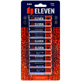Батарейка Eleven AAA (LR03) алкалиновая Цена за 1 батарейку