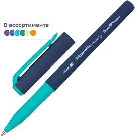 Ручка шариковая неавтоматическая в ассортименте Bruno Visconti PrimeWrite Navy синяя (толщина линии 0.7 мм)