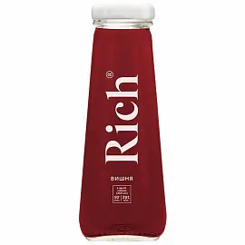 Сок Rich вишневый 0.2 л (12 штук в упаковке)