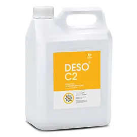 Средство моющее c дезинфицирующим эффектом 5 кг, GRASS DESO C2, ЧАС, концентрат, 550066