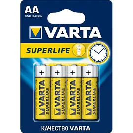 Батарейка Varta ENERGY LR6 AA 4шт/бл Alkaline 1.5V (4106) (4106213414)