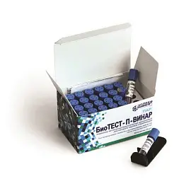 Индикатор стерилизации Винар БиоТест-П без журнала (24 штуки в упаковке)