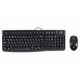 Комплект проводной клавиатура и мышь Logitech MK120 (920-002561)