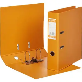 Папка-регистратор Bantex (Attache Selection) коллекция Strong 70 мм оранжевая (до 480 листов)