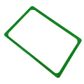 Рамка пластиковая А4 зеленая (10 штук в упаковке, артикул производителя 102004-07)