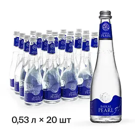 Вода питьевая Baikal Pearl Жемчужина Байкала негазированная 0.53 л (20 штук в упаковке)