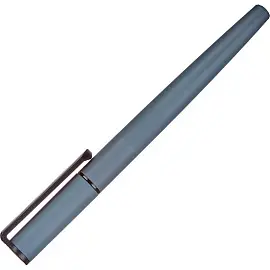 Ручка гелевая неавтоматическая Attache Selection Graphite синяя корпус soft touch (толщина линии 0.35 мм)